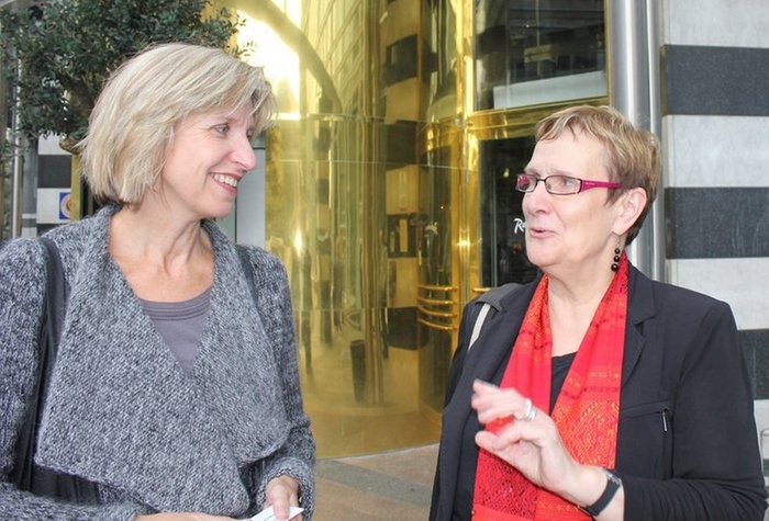 Tone Opdahl Mo og Rachel Perkins
