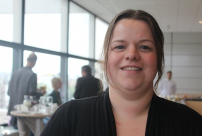 Irene Landgren, sosionom i Moss ACT-team, (Rotterdam 2011) (890 x 599) - © Ragnhild Krogvig Karlsen/NAPHA Irene Landgren, sosionom i Moss ACT-team, (Rotterdam 2011)