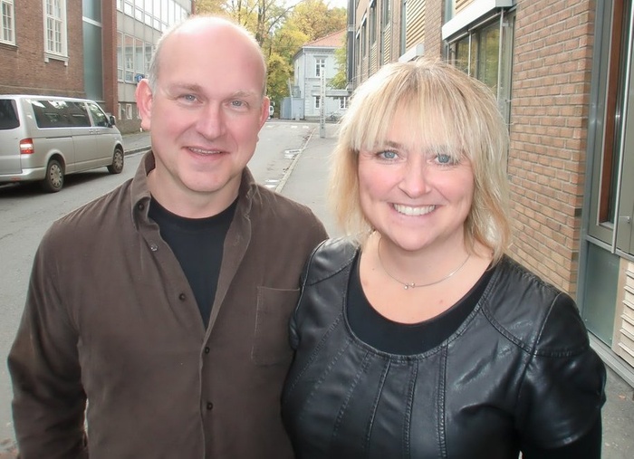 Trond Asmussen (t.v.) og Anne Cathrine Svenning