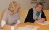 Nettverk: Tone Andersen, nettverk for ledere i Psykisk helsetjeneste i Oslo (t.v.) og Bente Finnestrand, Namdalsnettverket