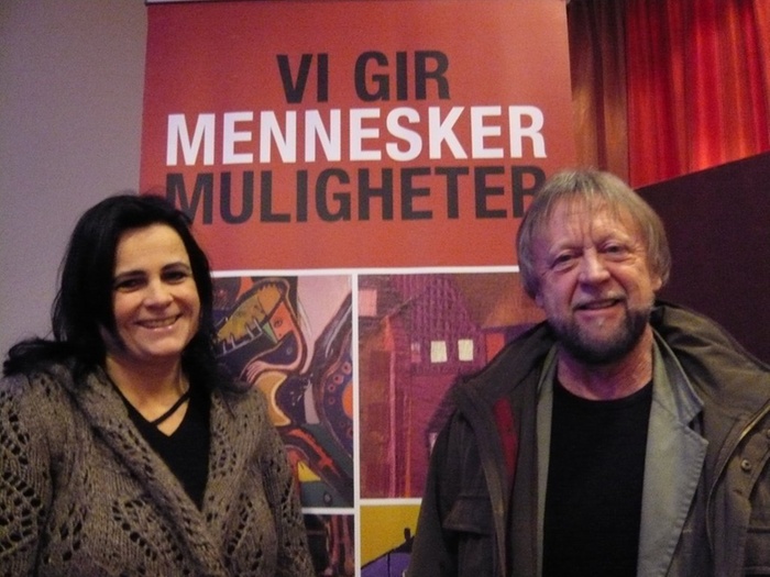 Thore Karlsen og Nina Jentoft