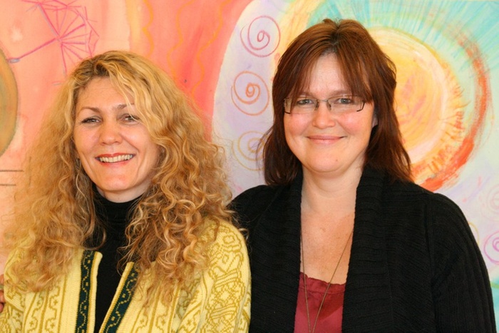 Kjersti Wold (t.v.) og Gunn-Marit Uverud