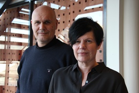 Fred Rune Rahm (Korus) og Anne Jensen (KS)